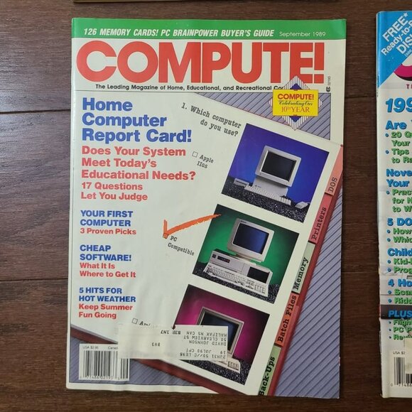 Compute! Computer Magazine 1989 Full Year January to December - Picture 10 of 10
